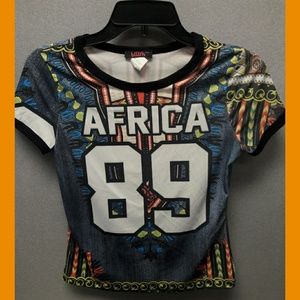 Women's "Africa" Shirt Top